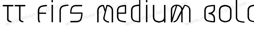 TT Firs Medium Bold字体转换